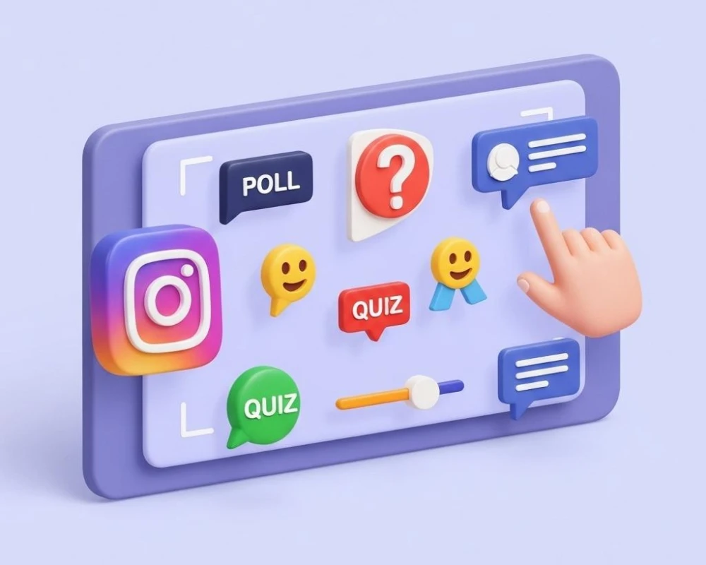 چگونه استوری تعاملی اینستاگرام ایجاد کنیم؟
