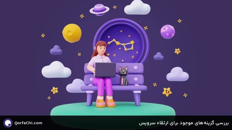  بررسی گزینه‌های موجود برای ارتقاء سرویس