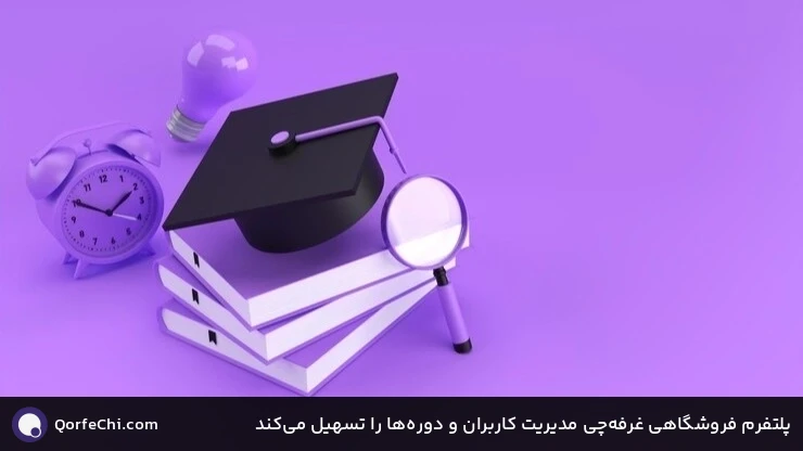 پلتفرم فروشگاهی غرفه‌چی مدیریت کاربران و دوره‌ها را تسهیل می‌‌کند