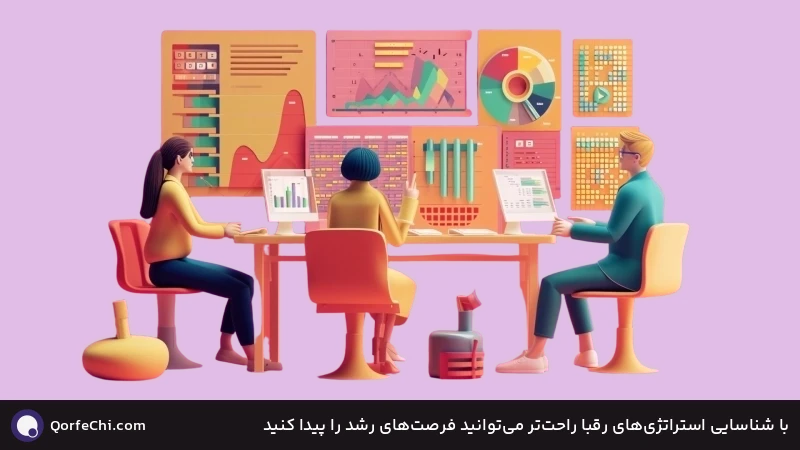 با شناسایی استراتژی‌های رقبا راحت‌تر می‌توانید فرصت‌های رشد را پیدا کنید