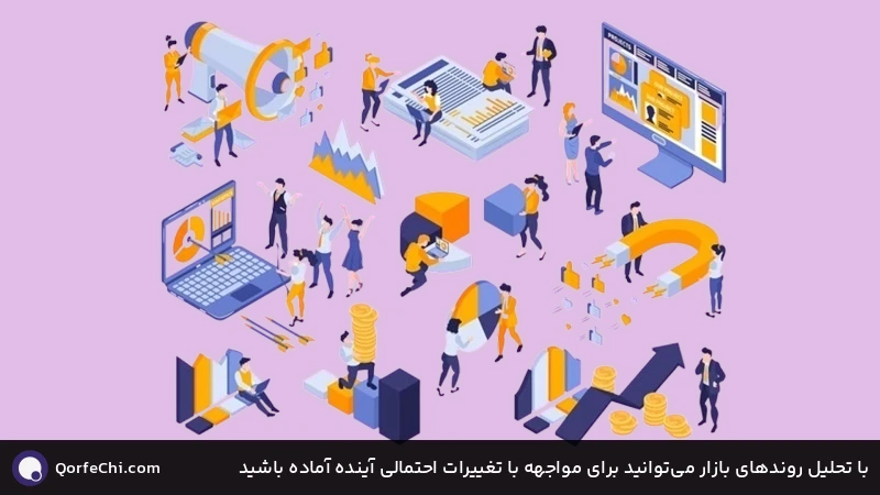با تحلیل روند‌های بازار می‌توانید برای مواجهه با تغییرات احتمالی آینده آماده باشید